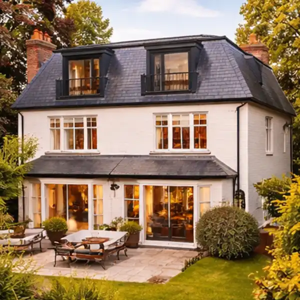 Roof works and mansard formation stage in Wimbledon SW19